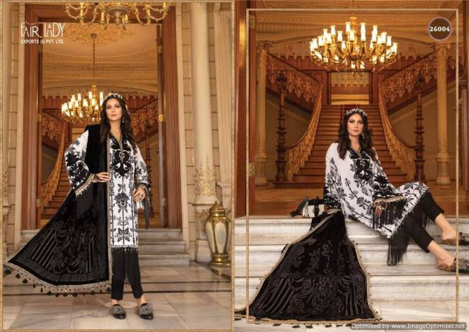 Fair Lady Maria B Festive Wear Lawn Cotton Printed Pakistani Salwar Kameez Collection  